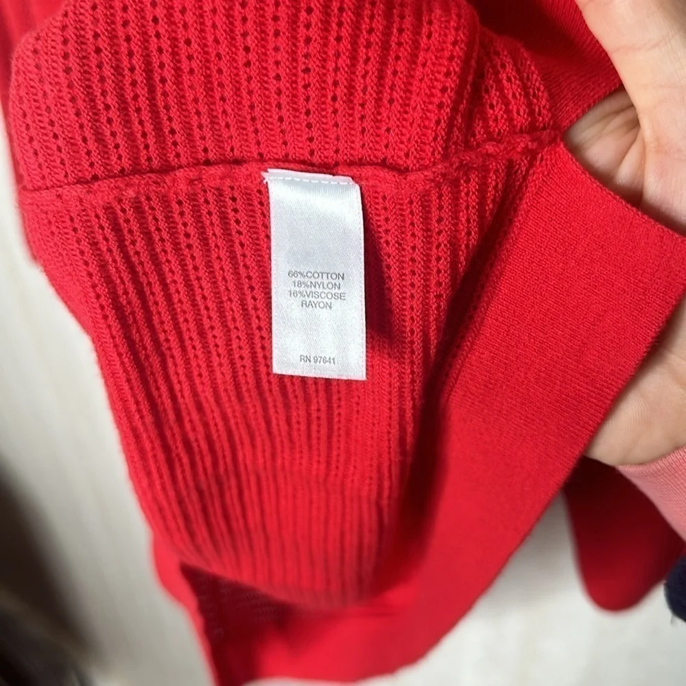 🆕 J. JILL knit sweater top size medium